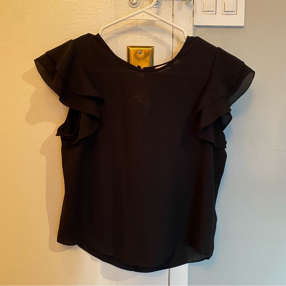 Aritzia, Black Blouse XS
